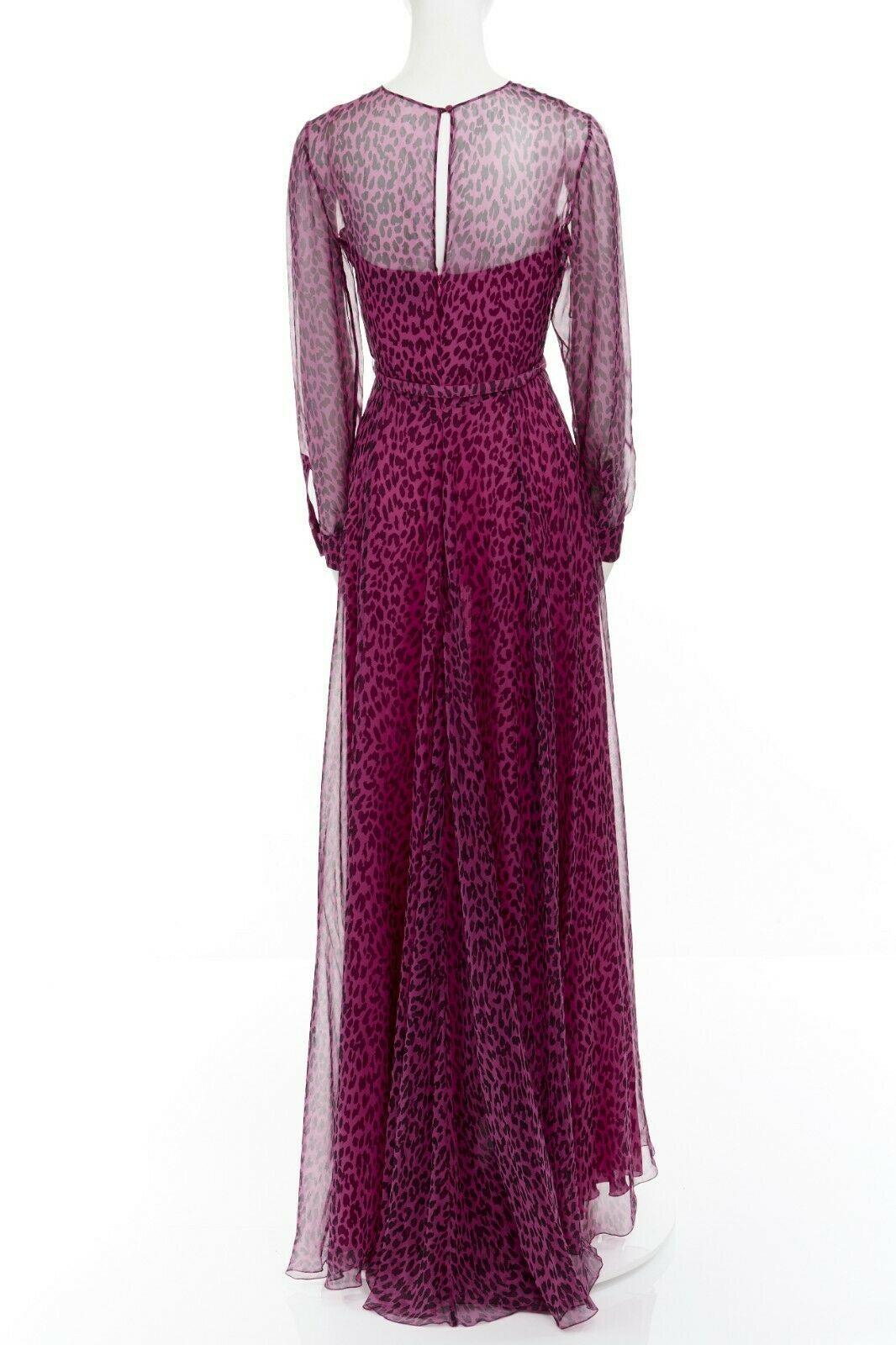 valentino purple gown