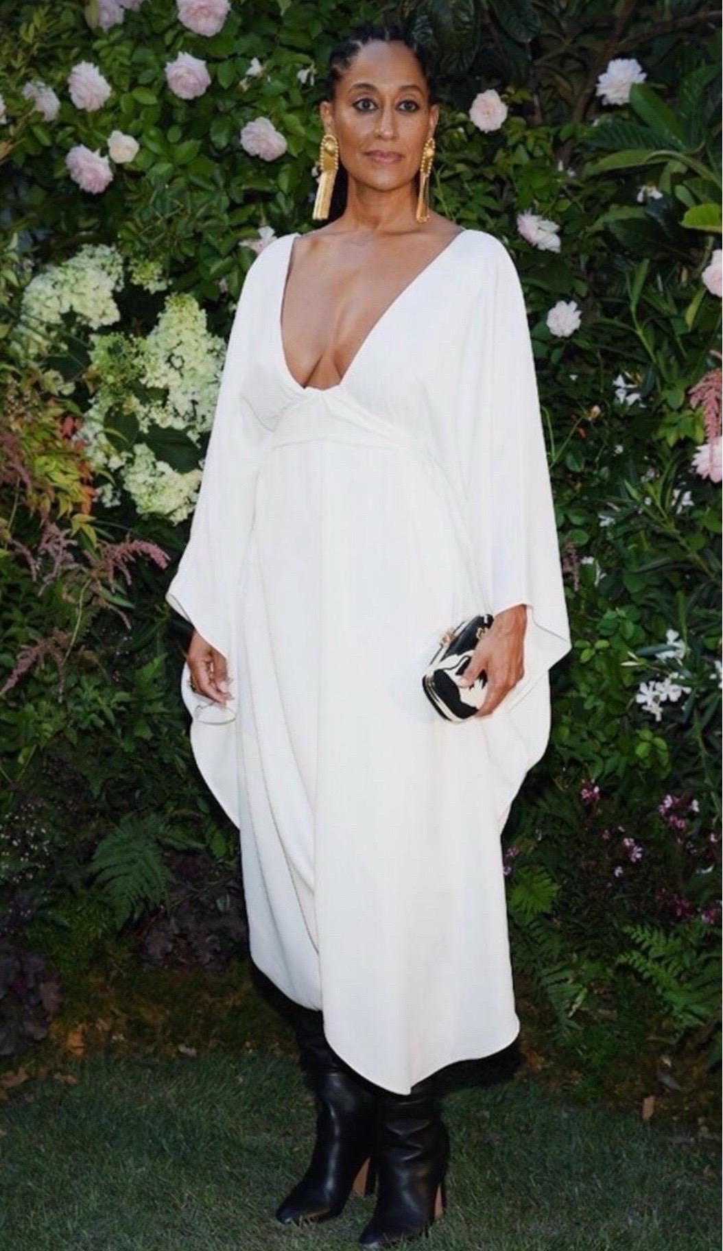 NEW Valentino Draped Cady Silk Evening Bridal Goddess Gown Cape Dress 8 For Sale 9