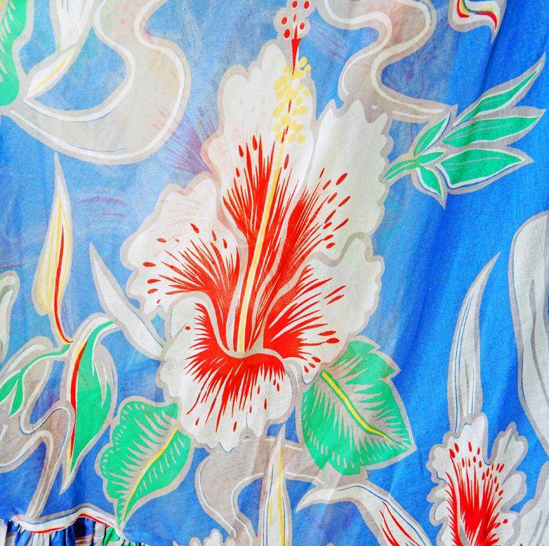 New Valentino Floral Halter Maxi Dress In New Condition For Sale In Los Angeles, CA