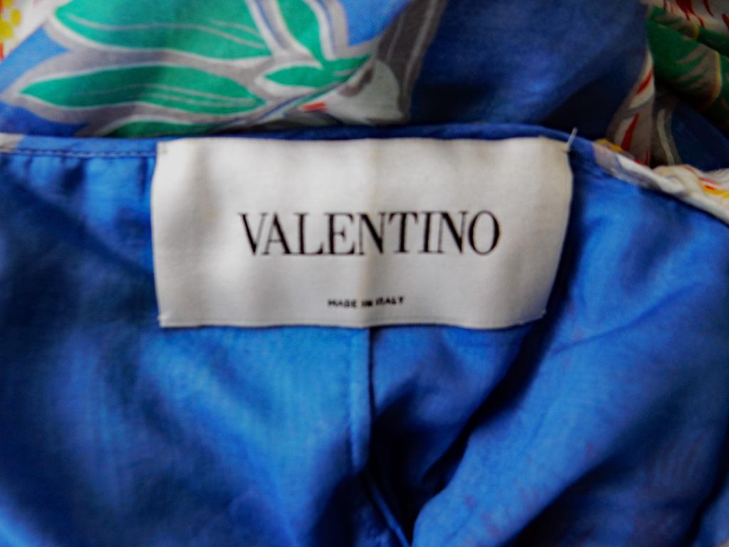 New Valentino Floral Halter Maxi Dress For Sale 2