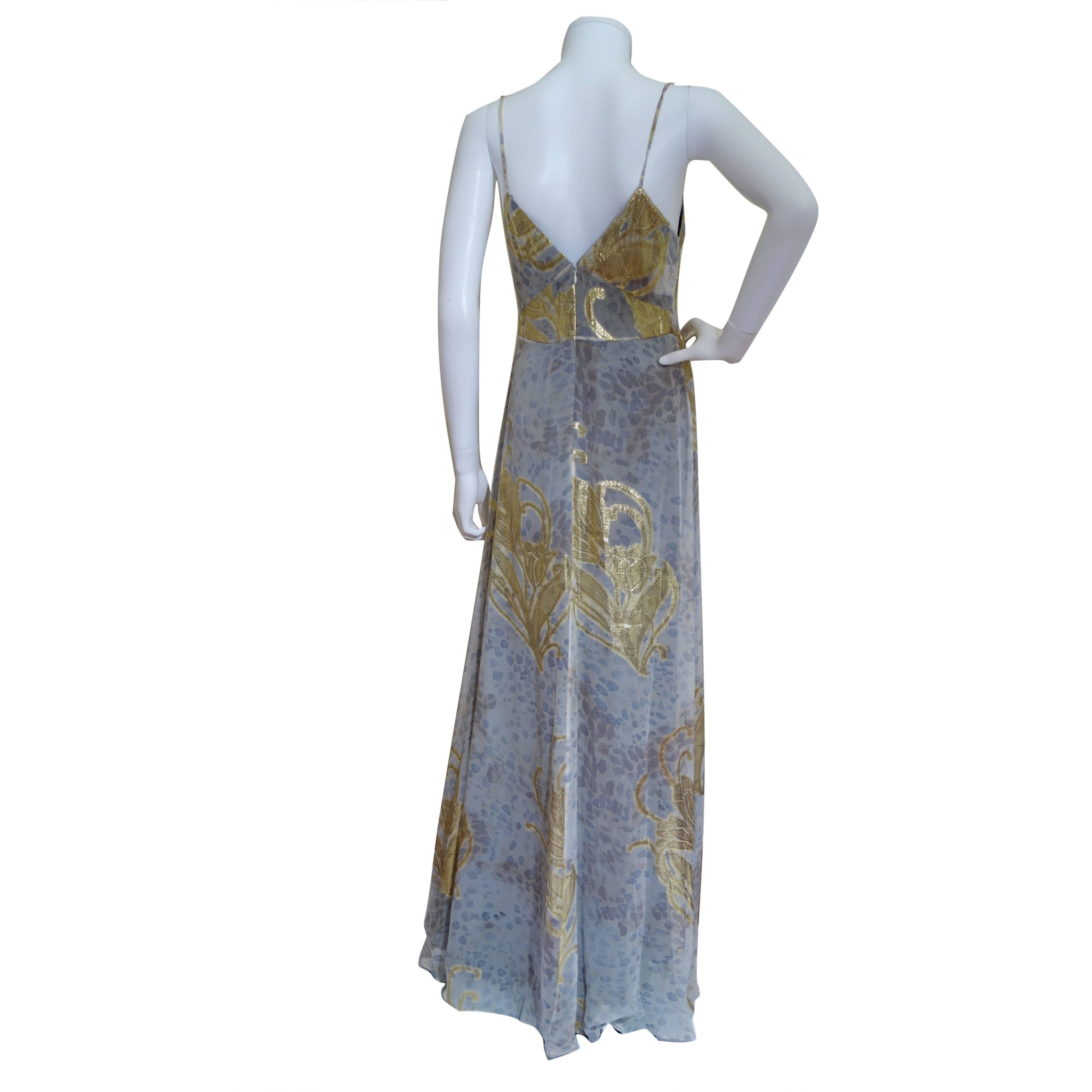 Donna Nuovo abito da sera Vera Wang Lavender Label Sz 2