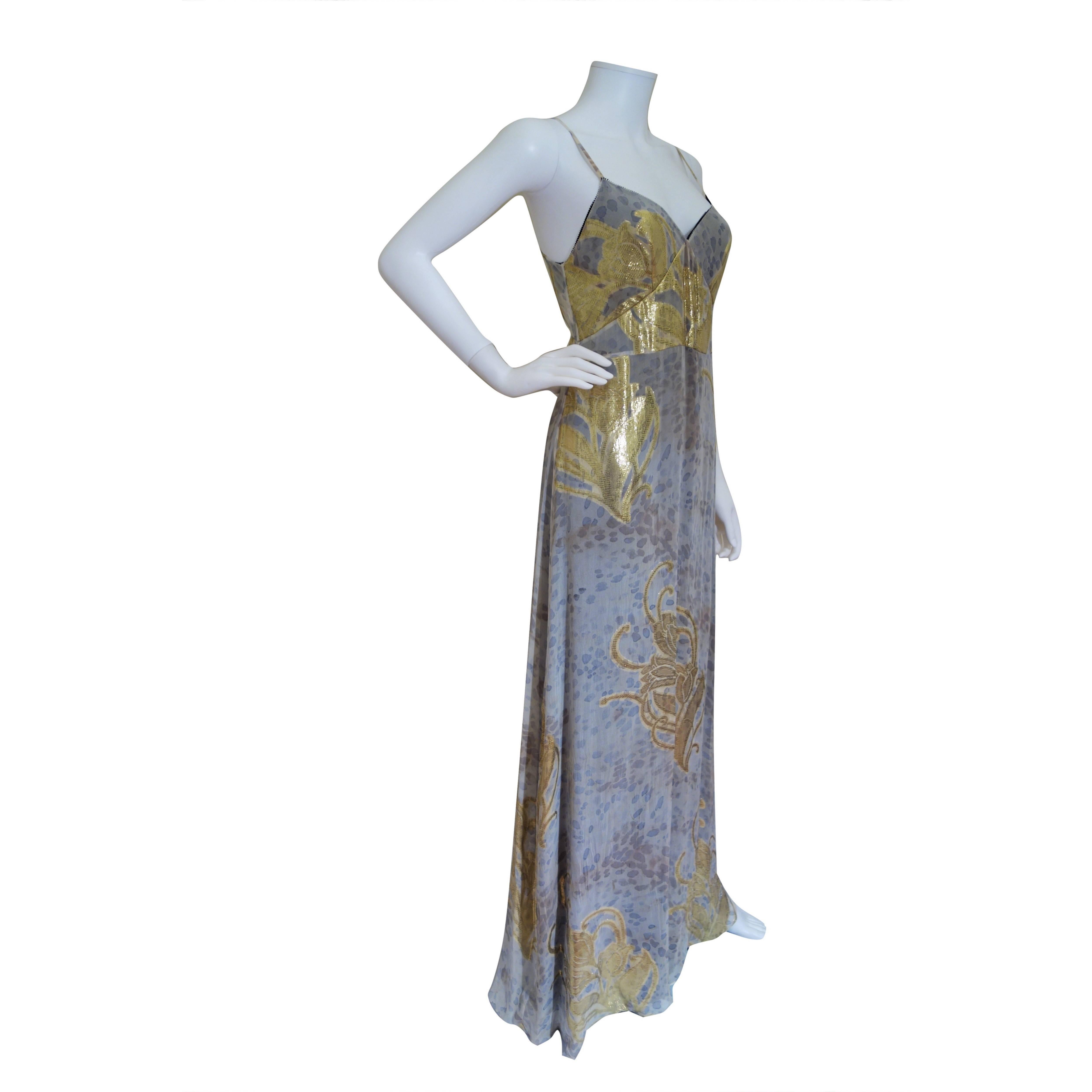 New Vera Wang Lavender Label Evening Dress Sz 2 1