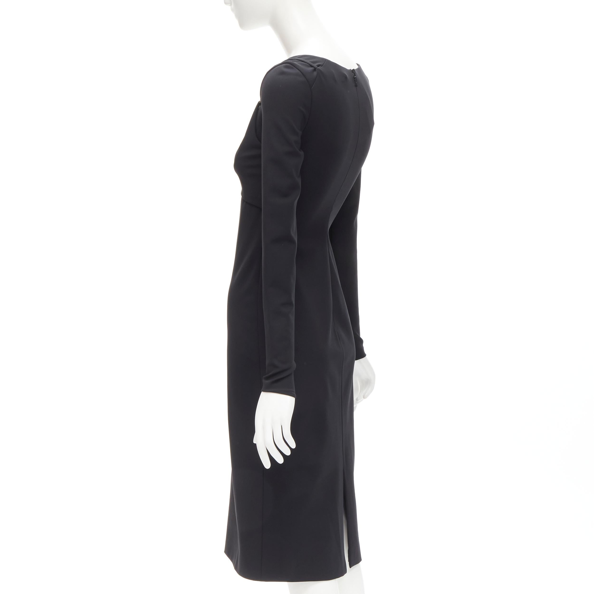 Versace - Robe fourreau à harnais Tresor De La Mer Medusa, taille IT 40, 2021 en vente 1