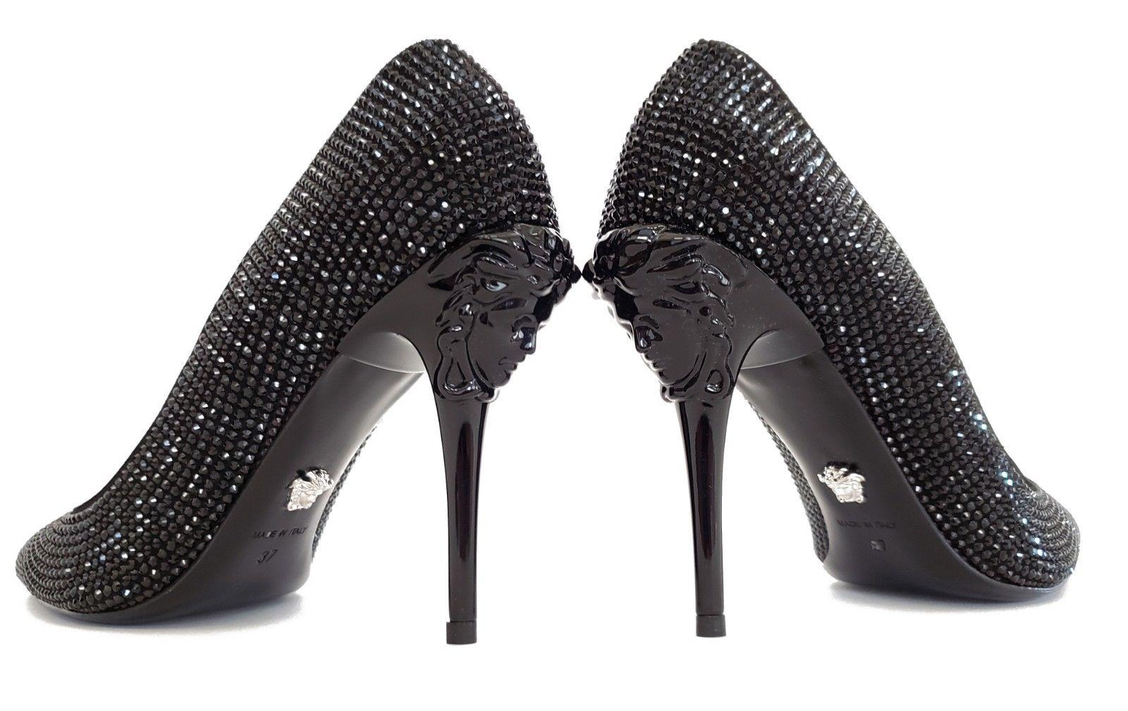 black crystal shoes