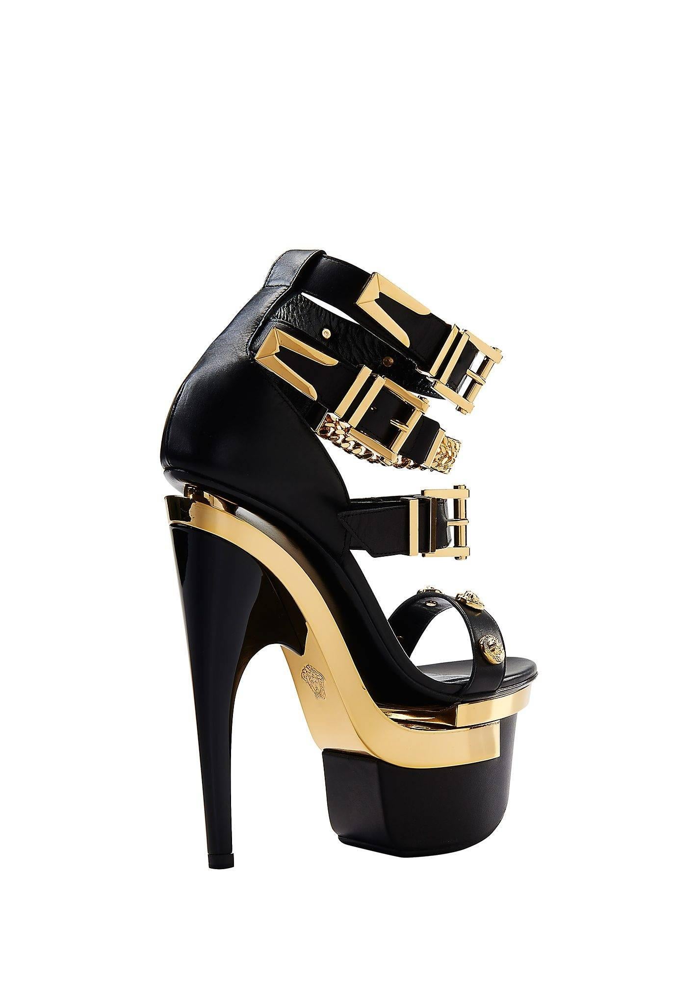 versace studded sandals