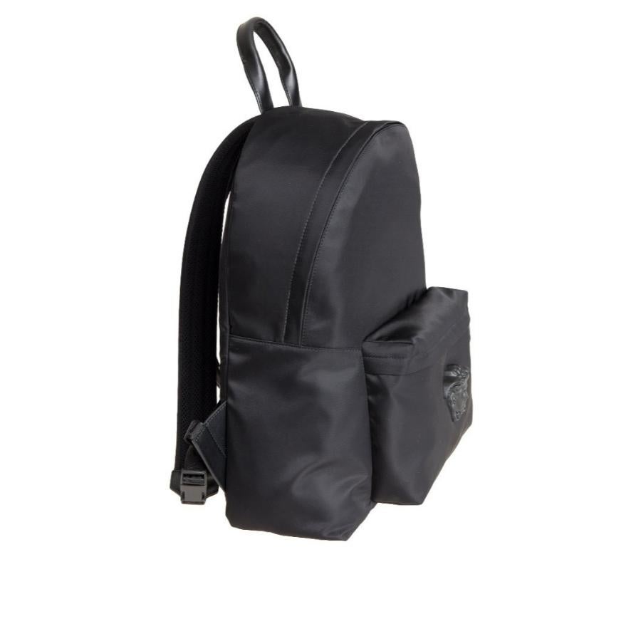 grey versace backpack