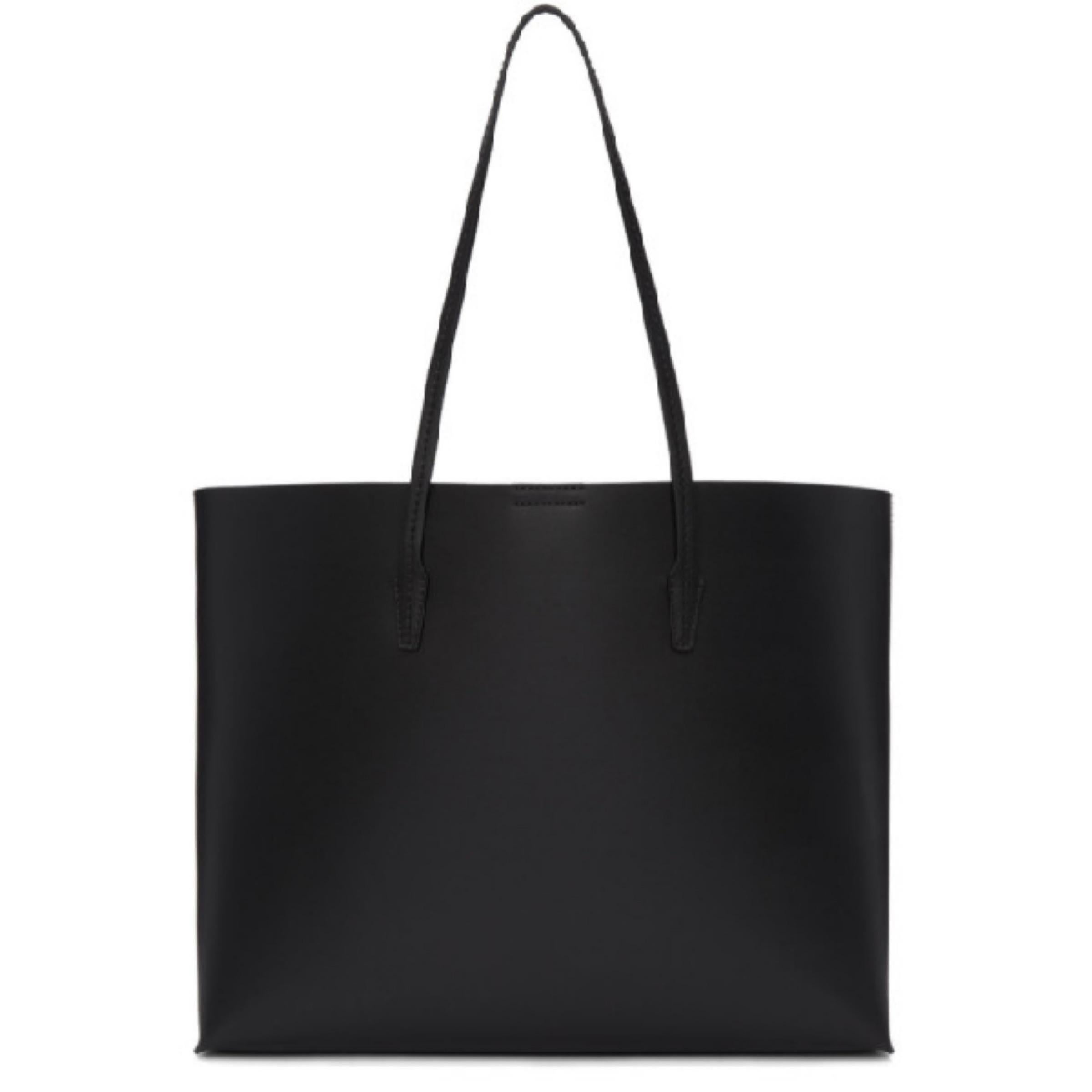 NEU Versace Schwarze Saffiano Palazzo Medusa Kopf Leder Shopper Umhängetasche im Angebot 3