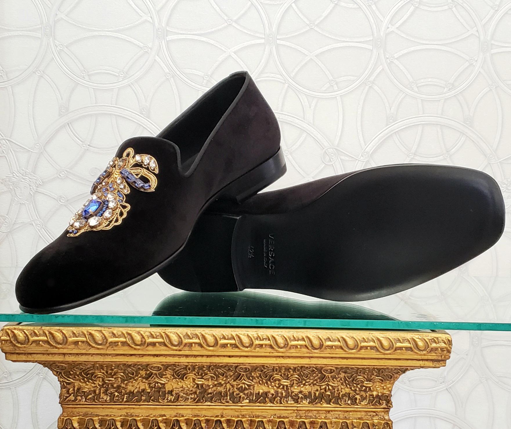 New ATELIER VERSACE BLACK VELVET JEWEL 