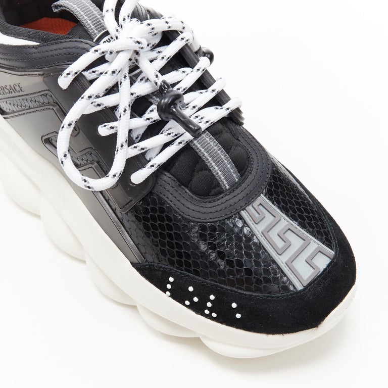 Versace Chain Reaction (Blk/W) – Weezy Shoes
