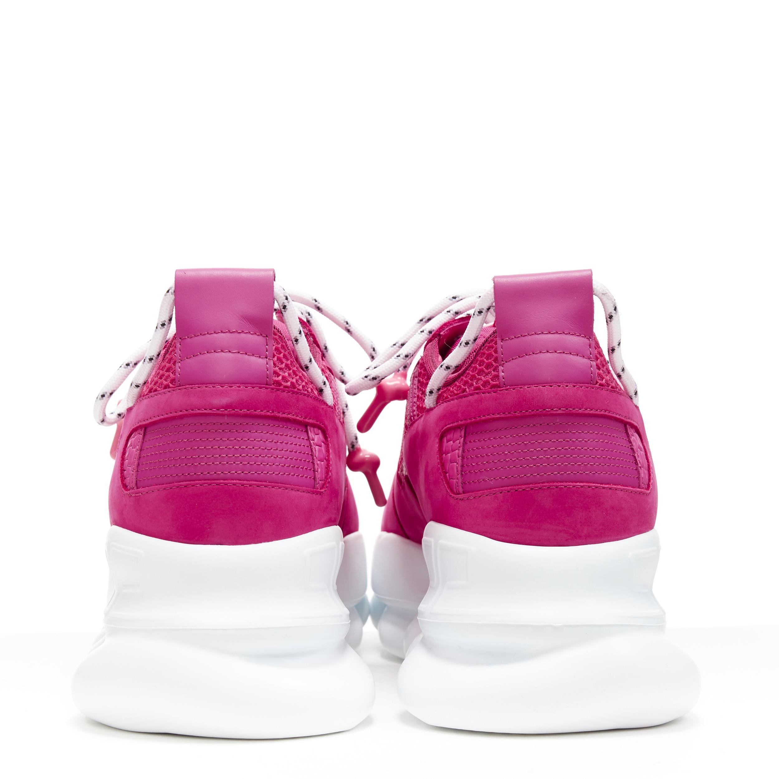 versace chain reaction shoes pink