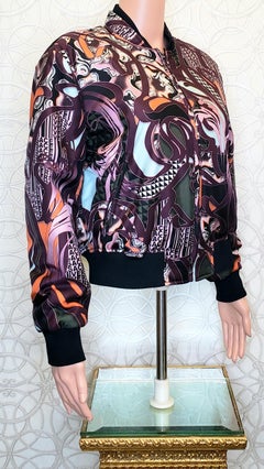 New VERSACE COLORED VISCOSA JACKET 42 - 6