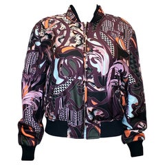 New VERSACE COLORED VISCOSA JACKET 42 - 6