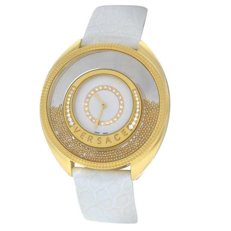 Versace Float New Versace Destiny Spirit Floating Spheres Diamond Watch For Sale at ...