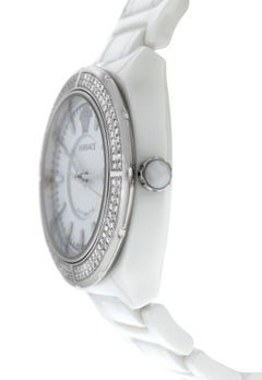 New Versace DV One Ceramic Automatic Diamond Watch