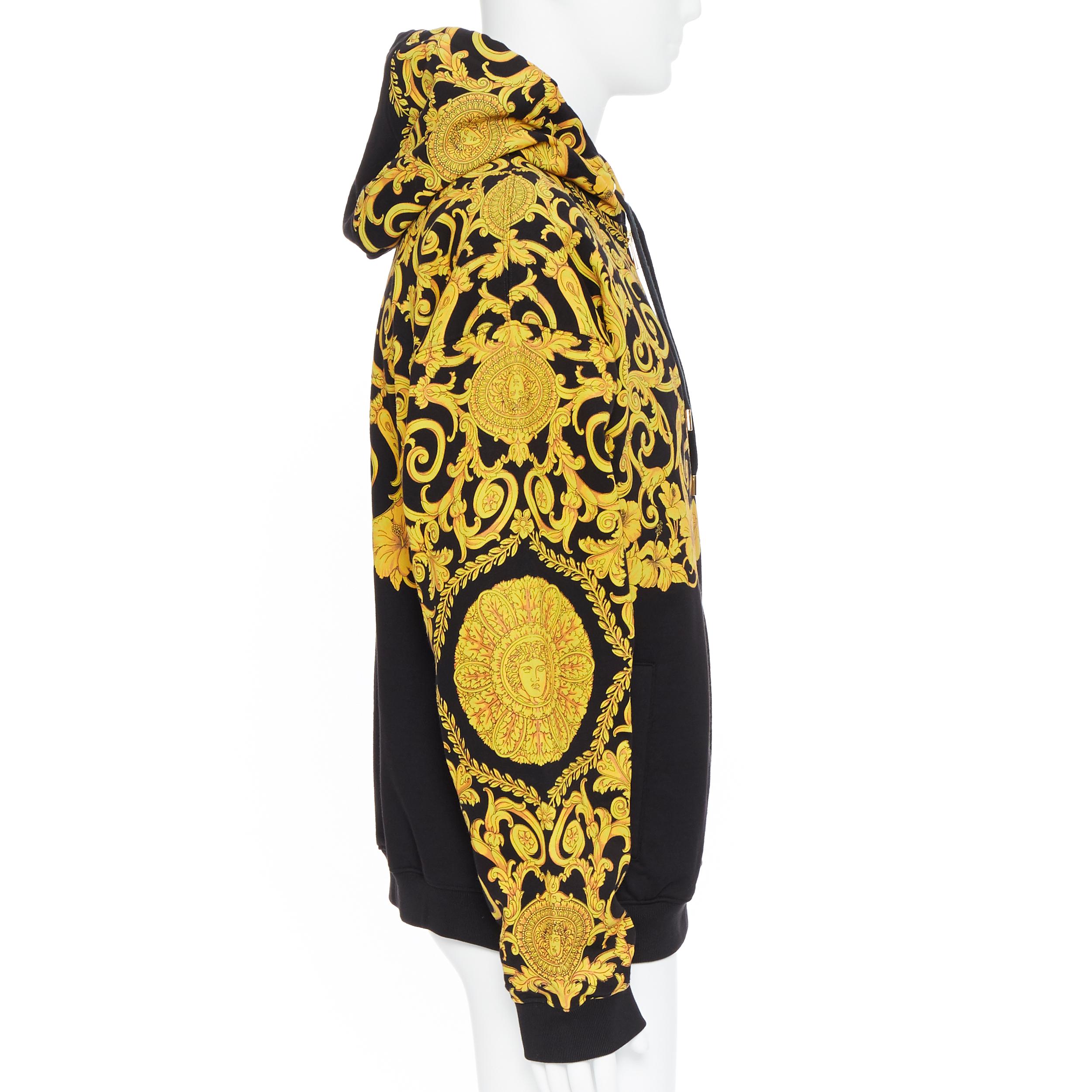 versace baroque hoodie