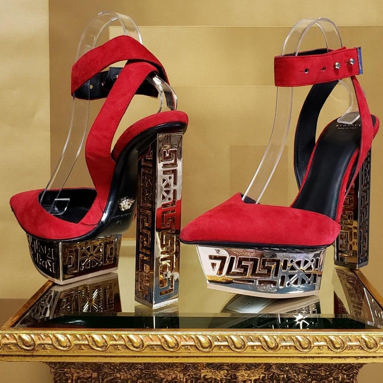 platform versace heels