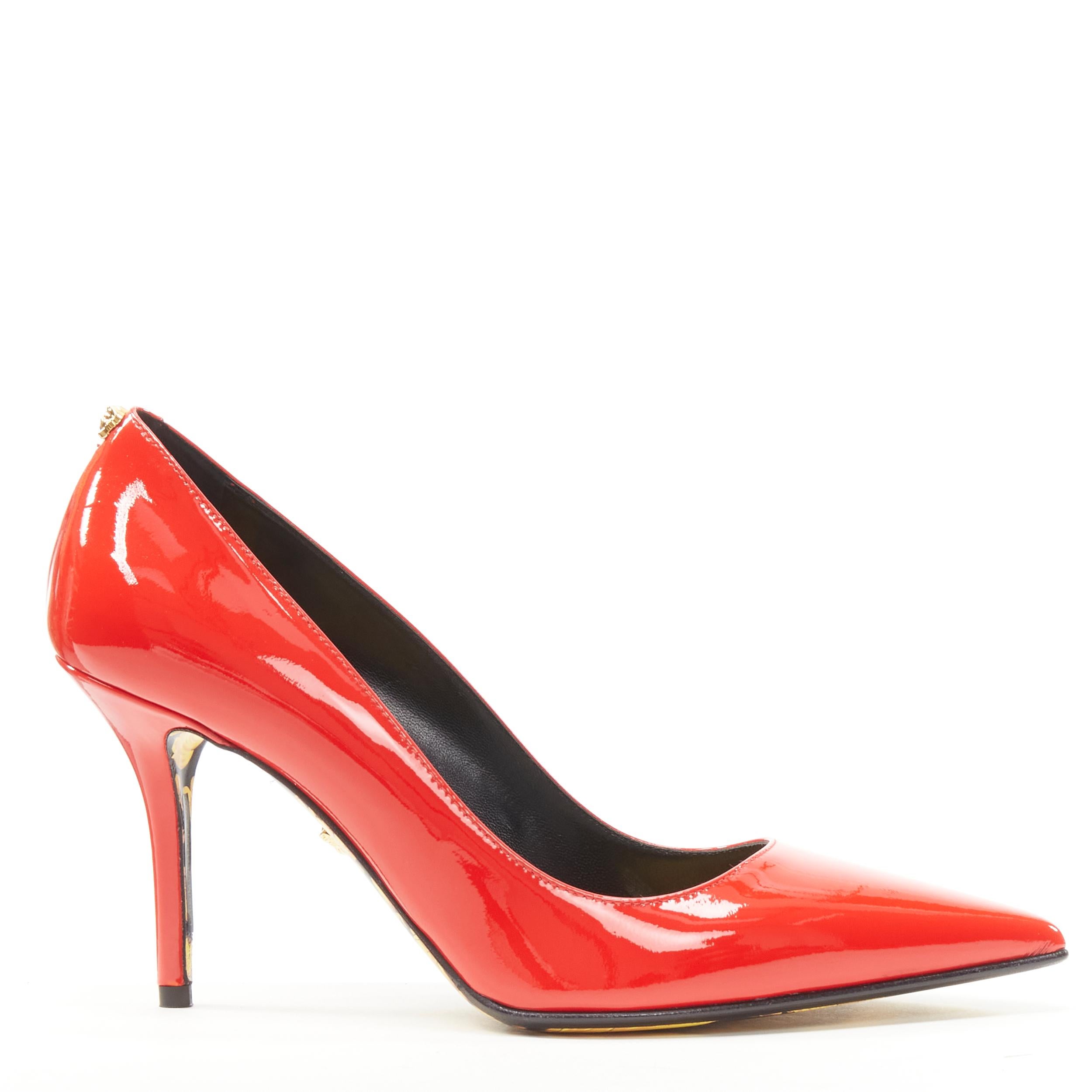 versace red heels
