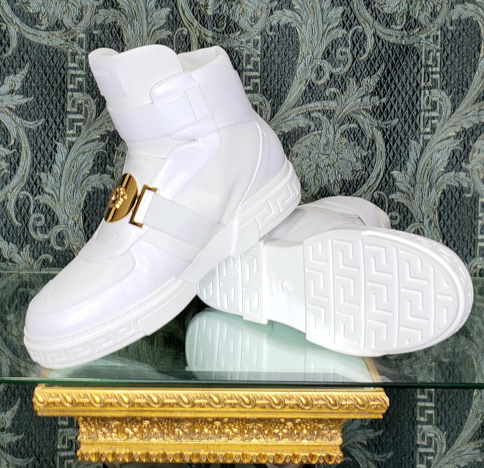 versace high top sneakers