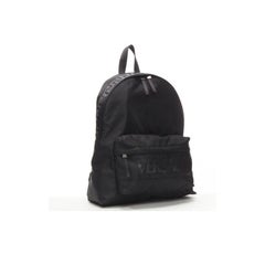 new VERSACE La Greca 90's logo black nylon backpack bag