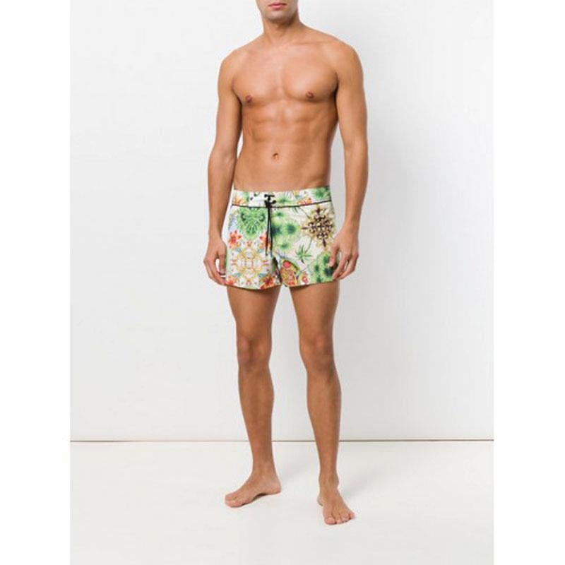 New Versace Men's *Miami* Swimwear Beachwear Shorts size 7 - waist 38
