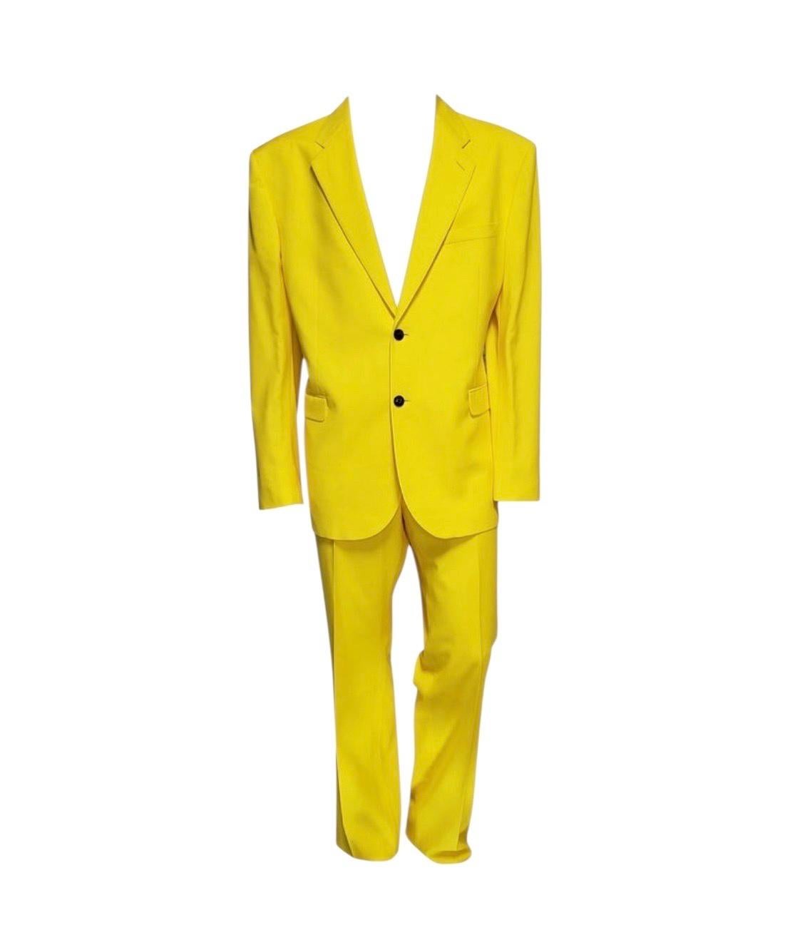 Nuovo abito sartoriale Versace da uomo - Giallo Canarino In condizioni Nuovo in vendita a Montgomery, TX