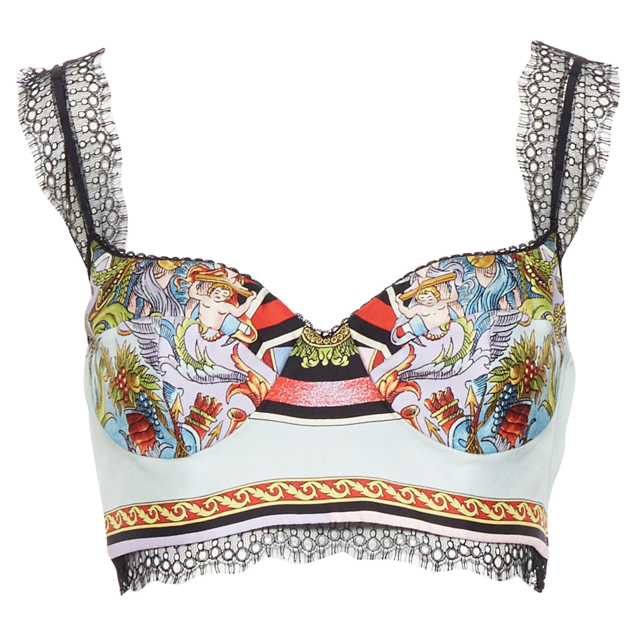 versace bustier top