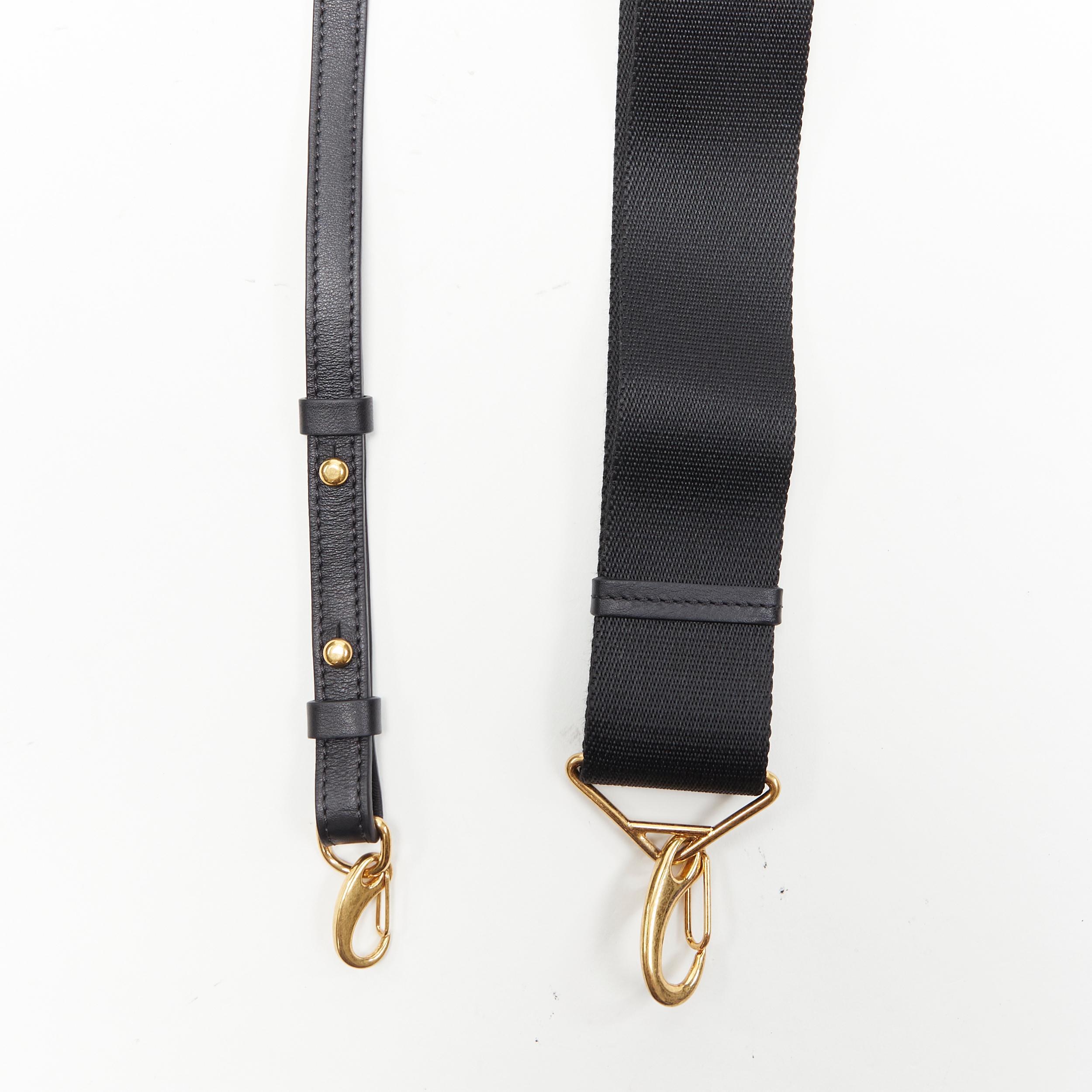 new VERSACE Palazzo Empire black gold crystal crossbody satchel bag 5