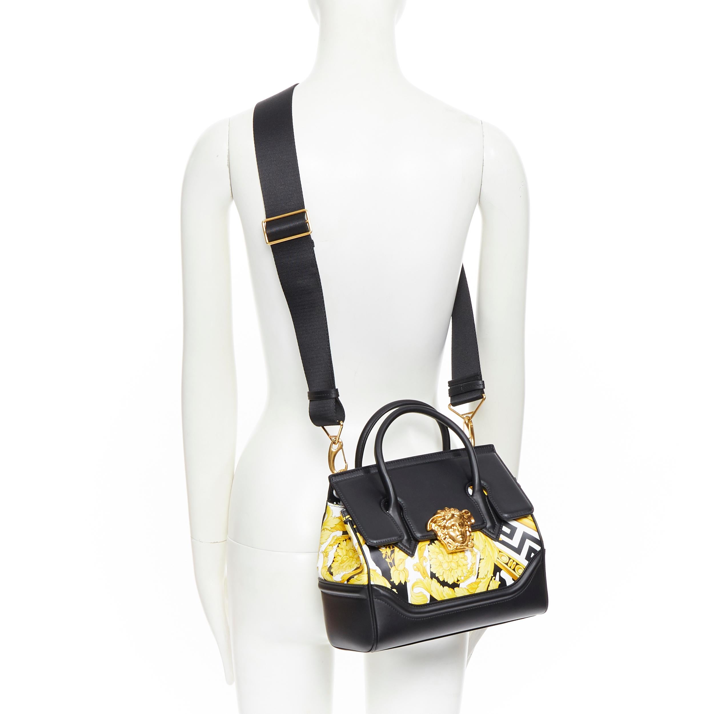 Marrone nuovo VERSACE Palazzo Empire Medusa Small AW19 Savage Baroque in pelle a tracolla