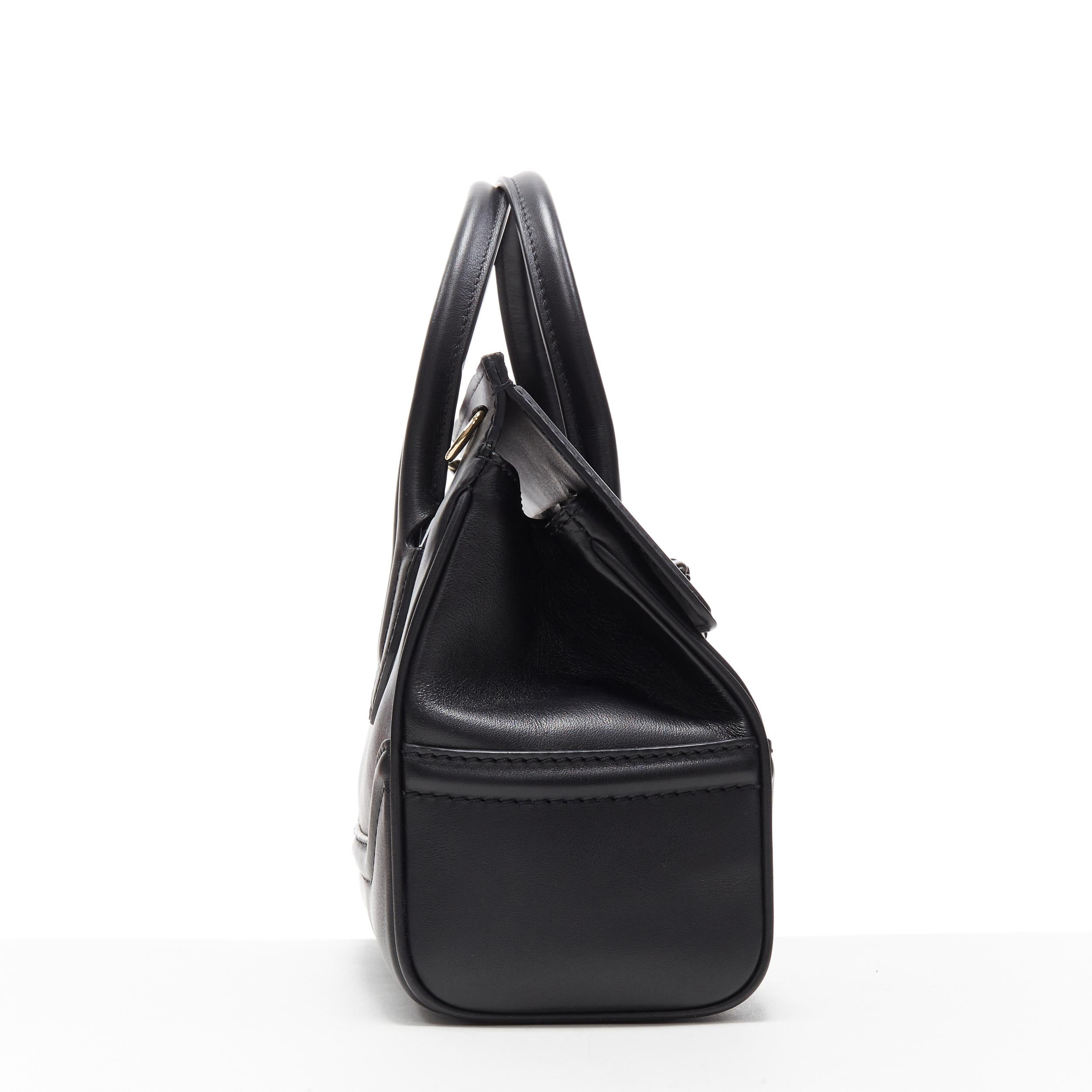 new VERSACE Palazzo Empire Medusa Small black calf leather flap shoulder bag