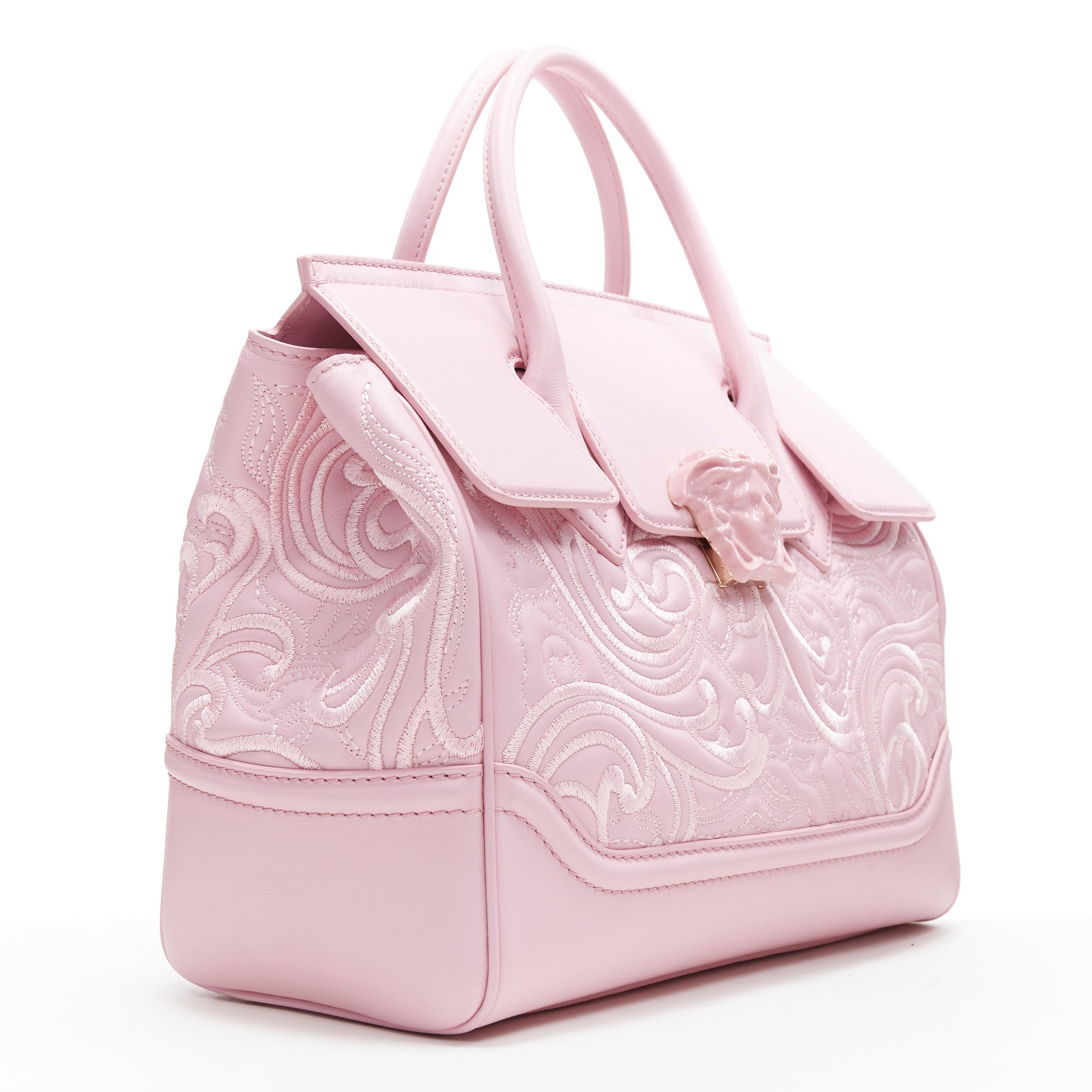 versace palazzo bag pink