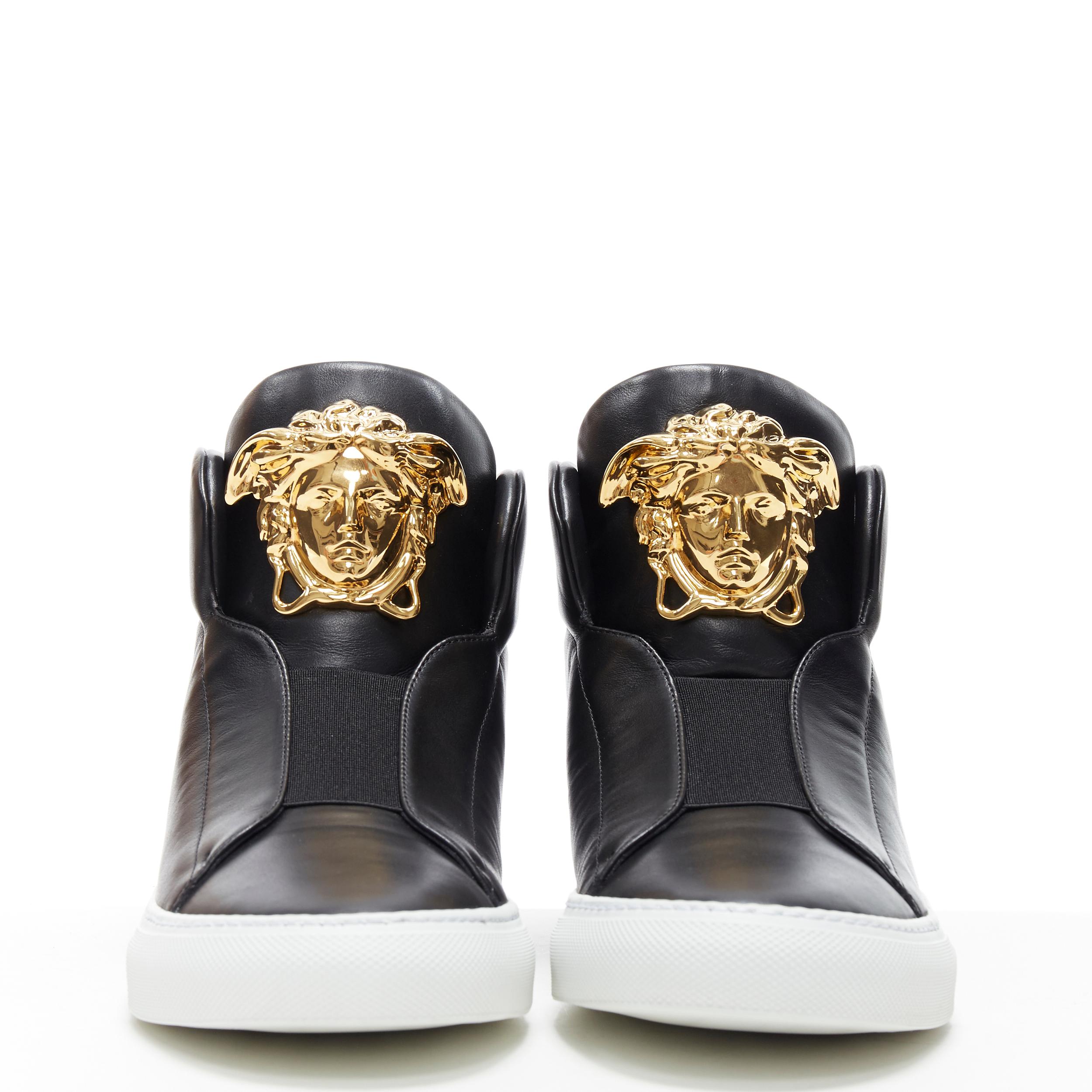 versace medusa high-top sneakers