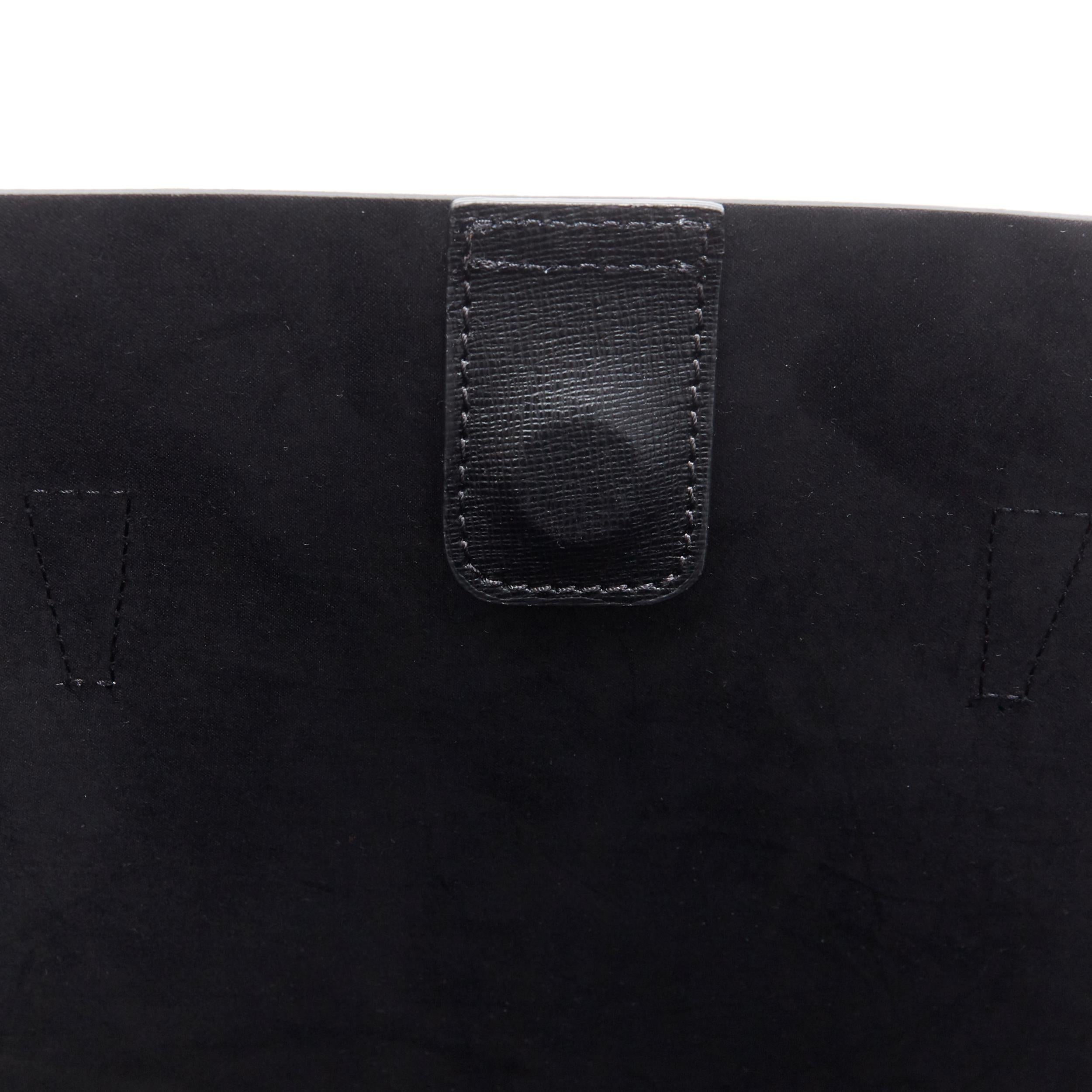 new VERSACE Palazzo Medusa black calf saffiano leather large neverfull tote bag 2