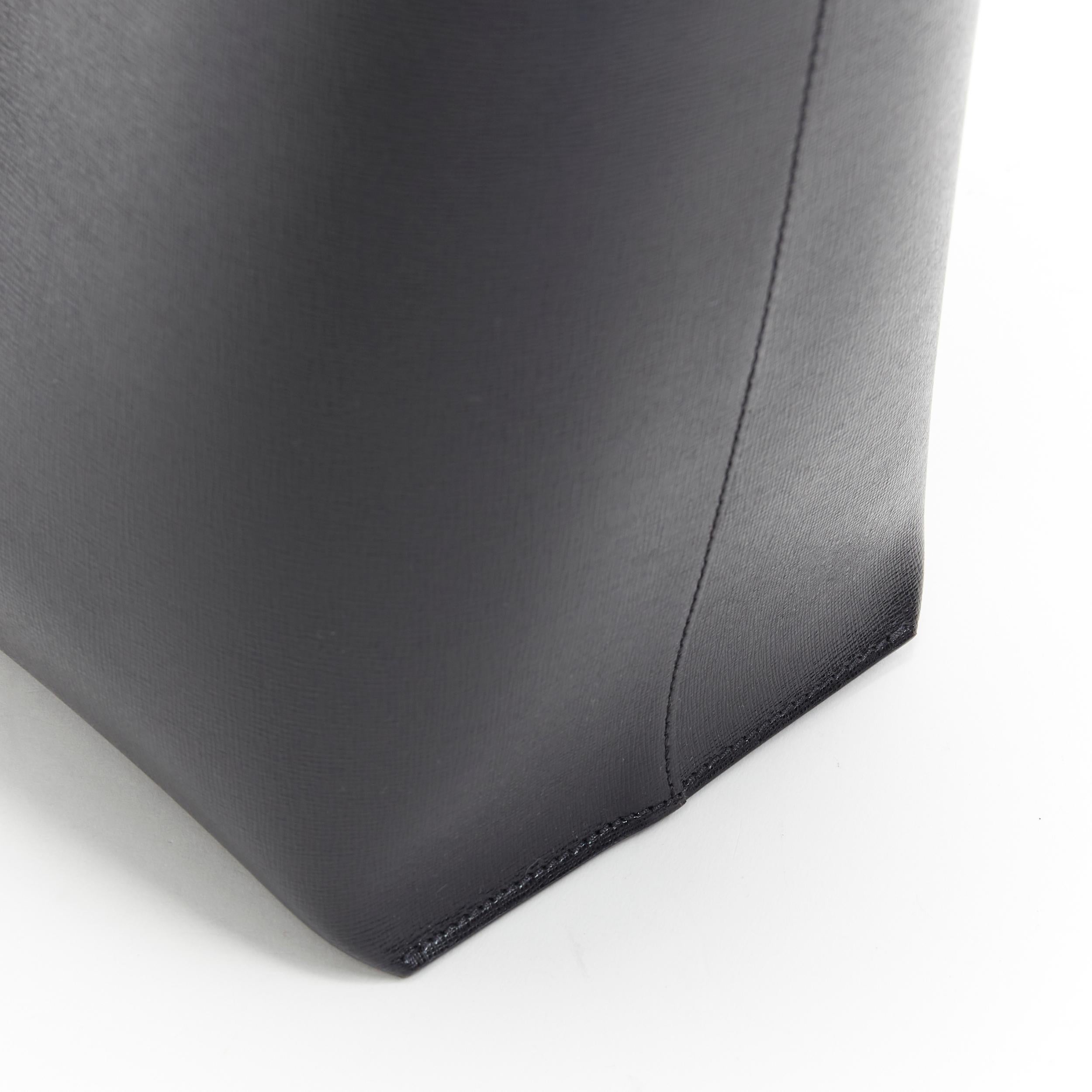 new VERSACE Palazzo Medusa black calf saffiano leather large neverfull tote bag 1