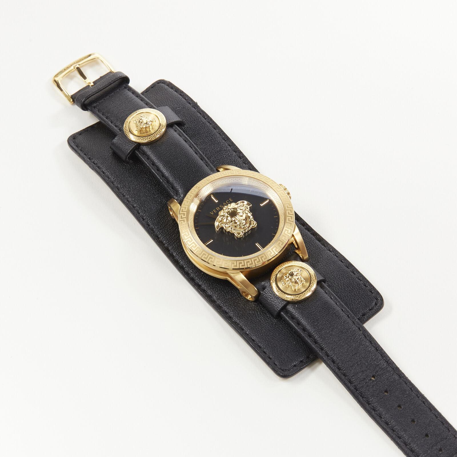 versace watch black