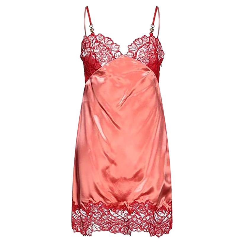New Versace Crystal Embellished One Shoulder Pink Gown at 1stDibs ...