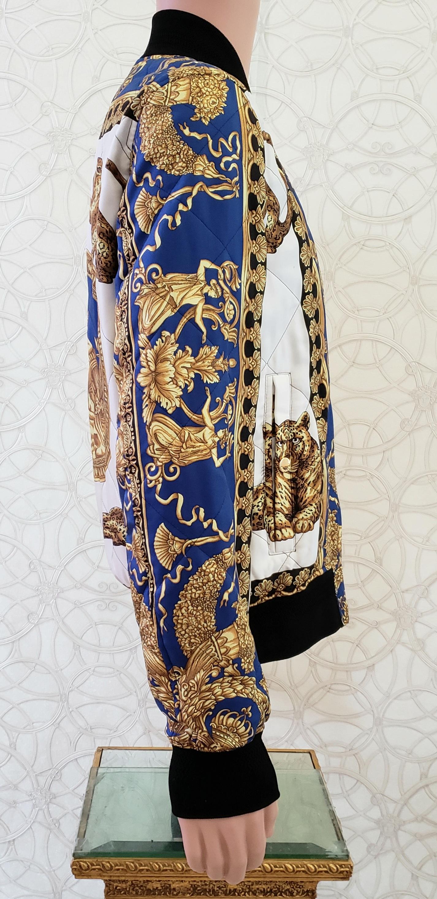 versace silk jacket