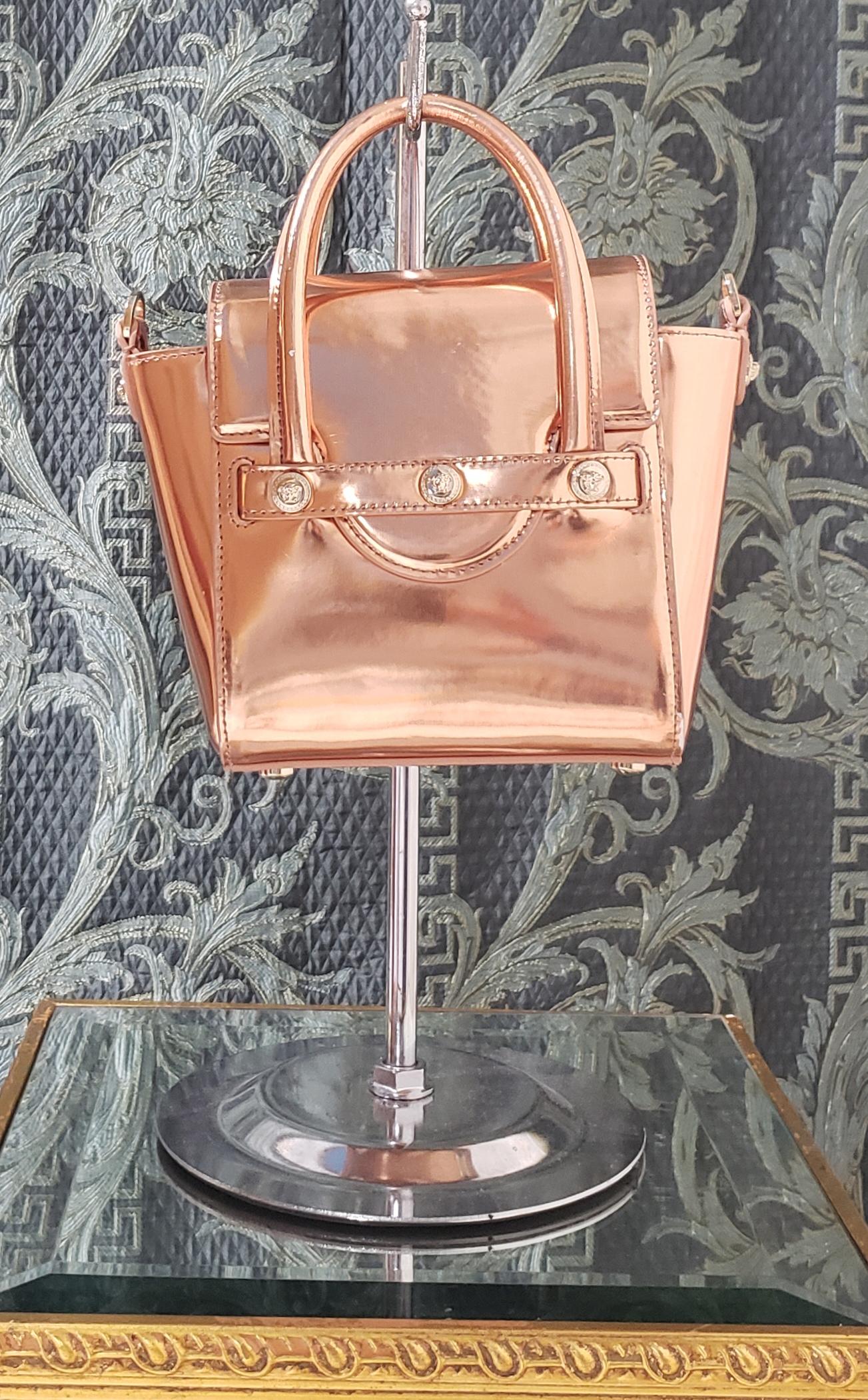 rose gold mini bag