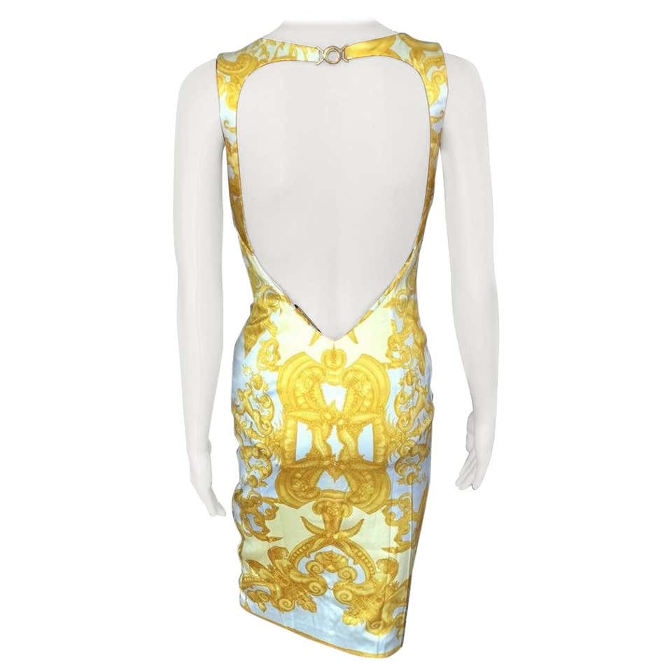versace under the sea dress