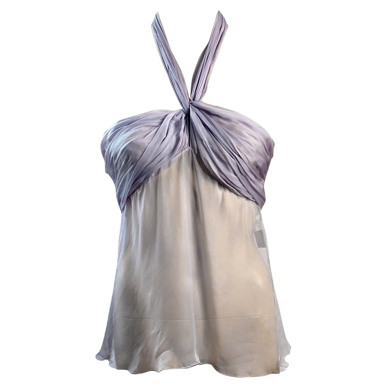Versace S/S 2006 Runway Bustier Bra Sheer Halter Top