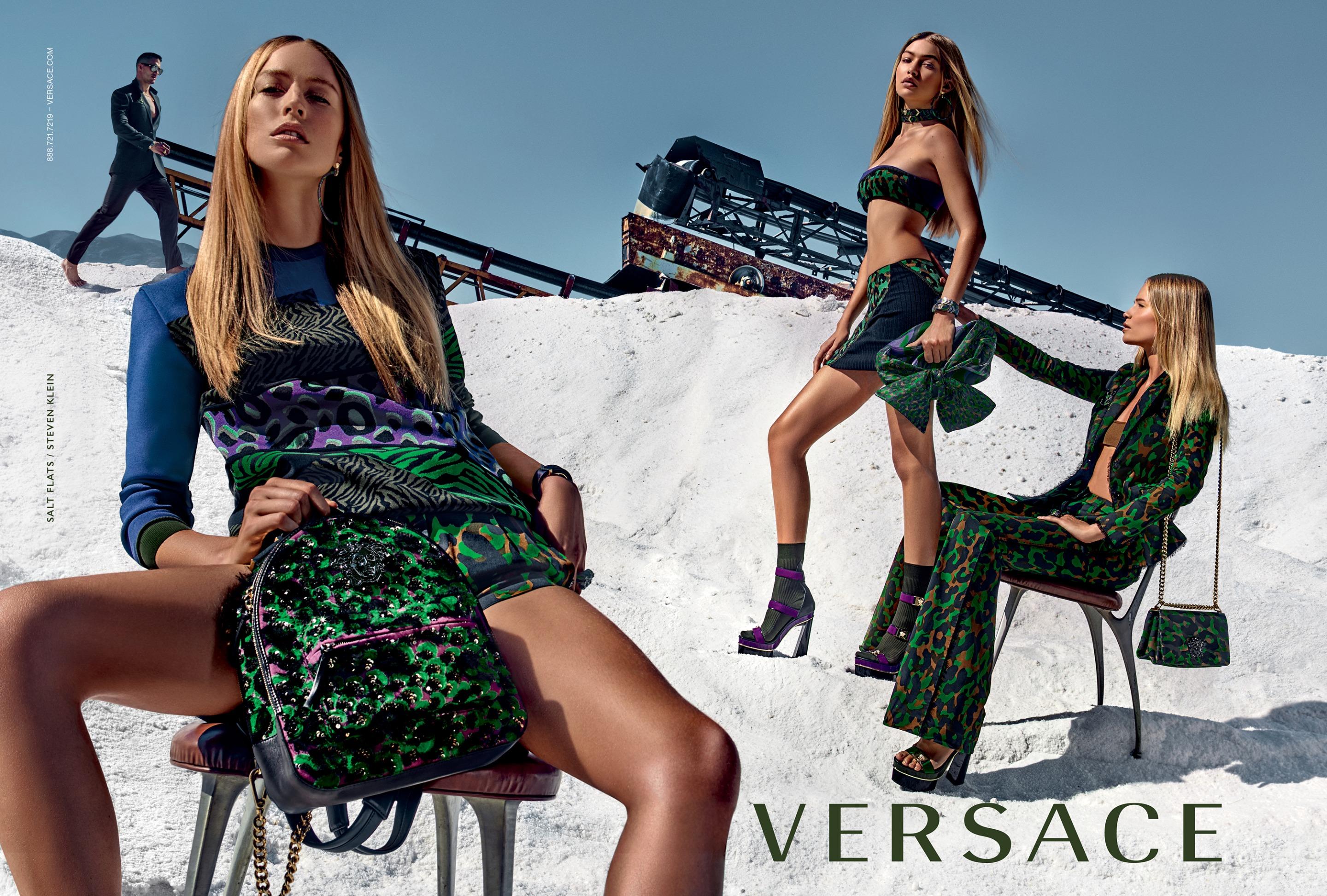 Women's New Versace S/S 2016 Gigi Hadid  Medusa Runway Ad Heels Platform Pumps Sz 36.5