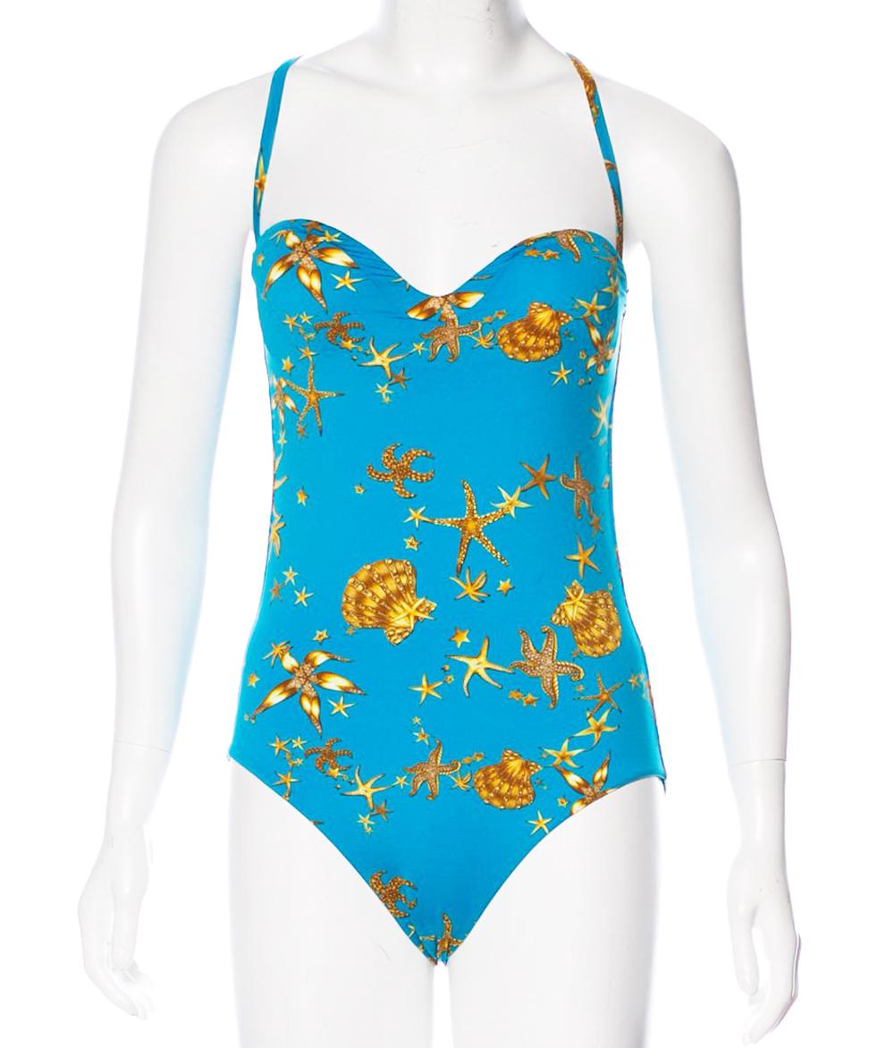 versace starfish swimsuit