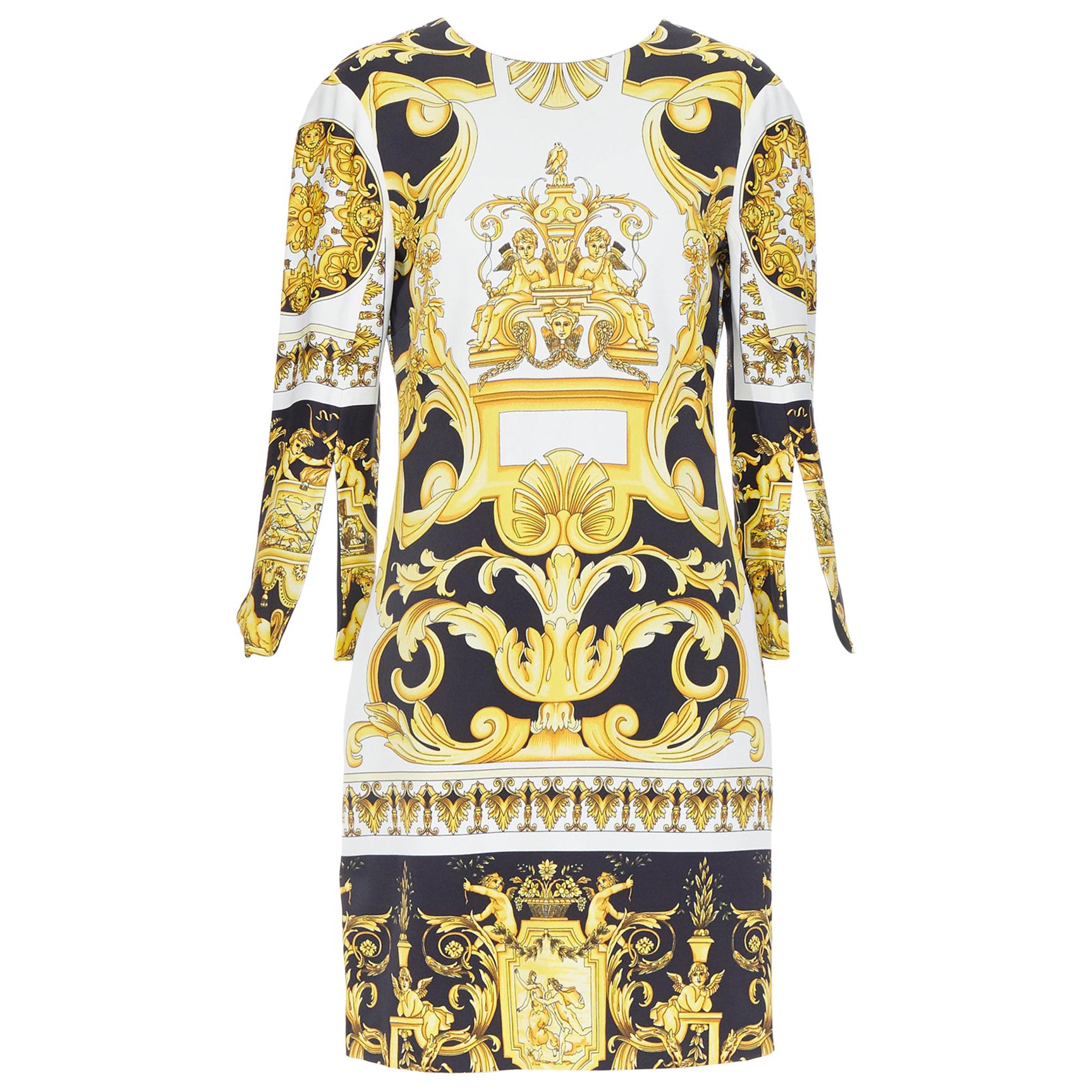 versace shift dress
