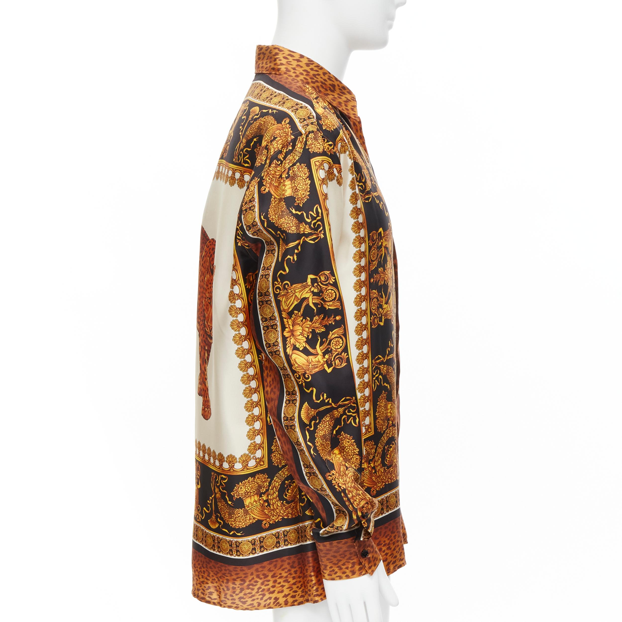 versace cheetah shirt