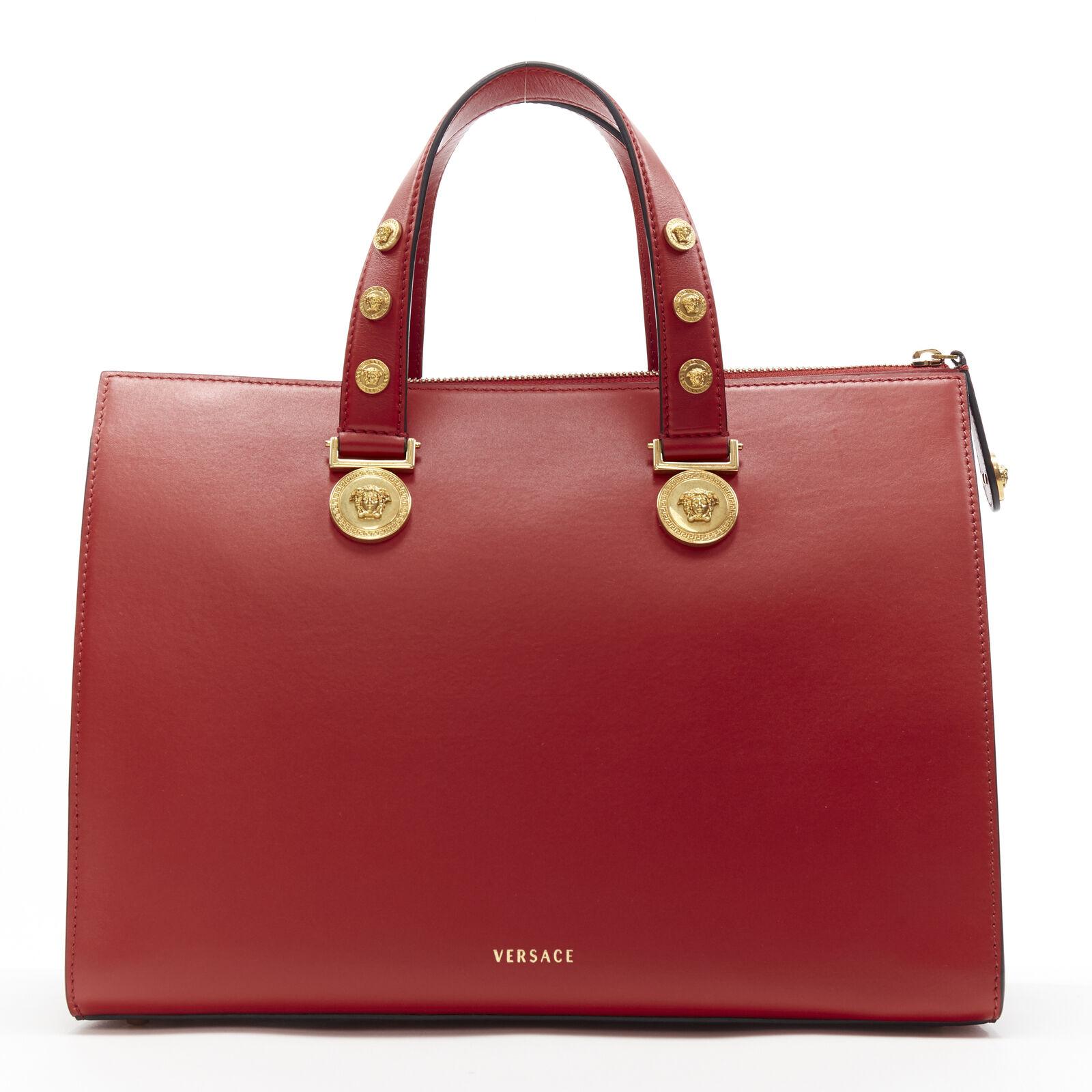 versace red tote bag