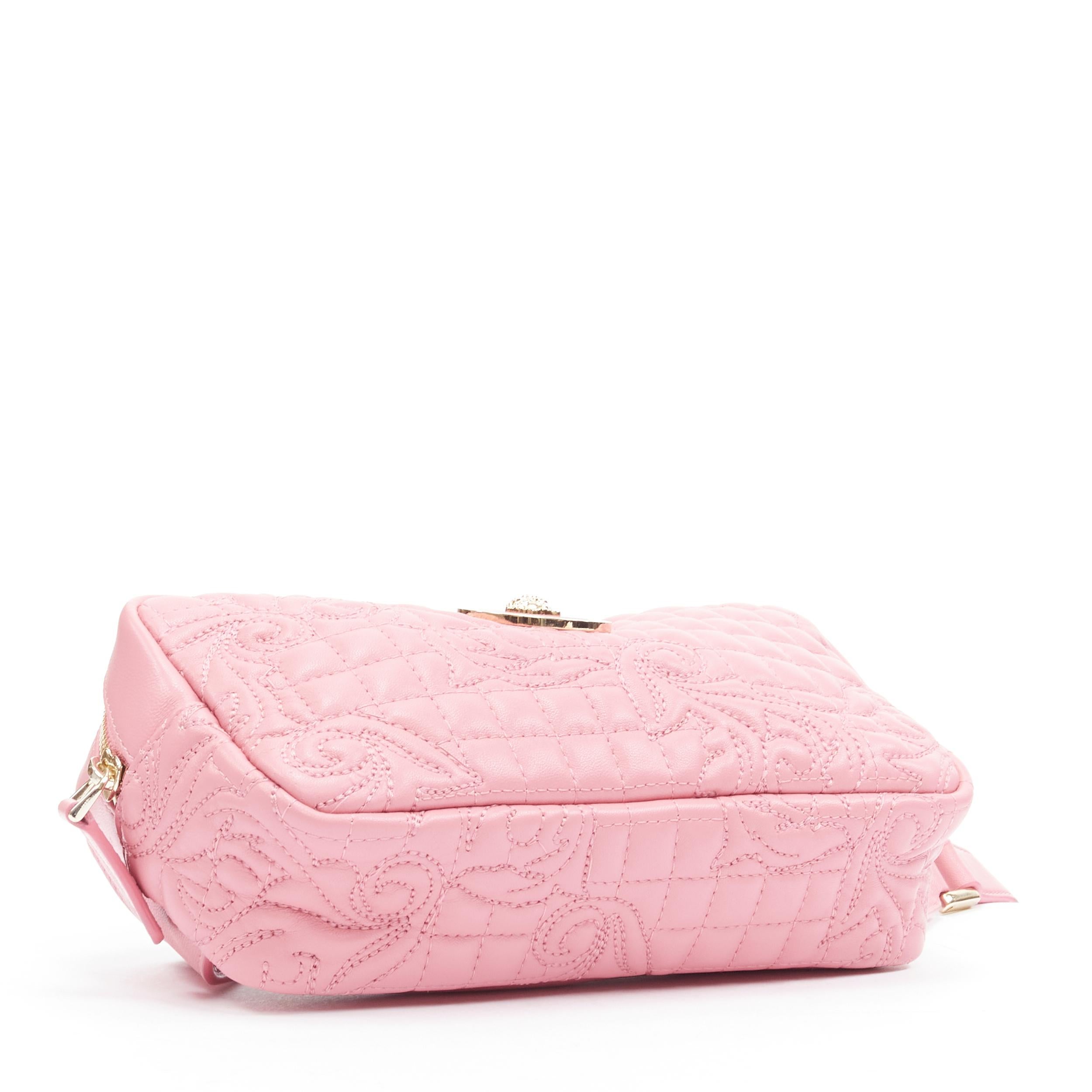 light pink belt bag