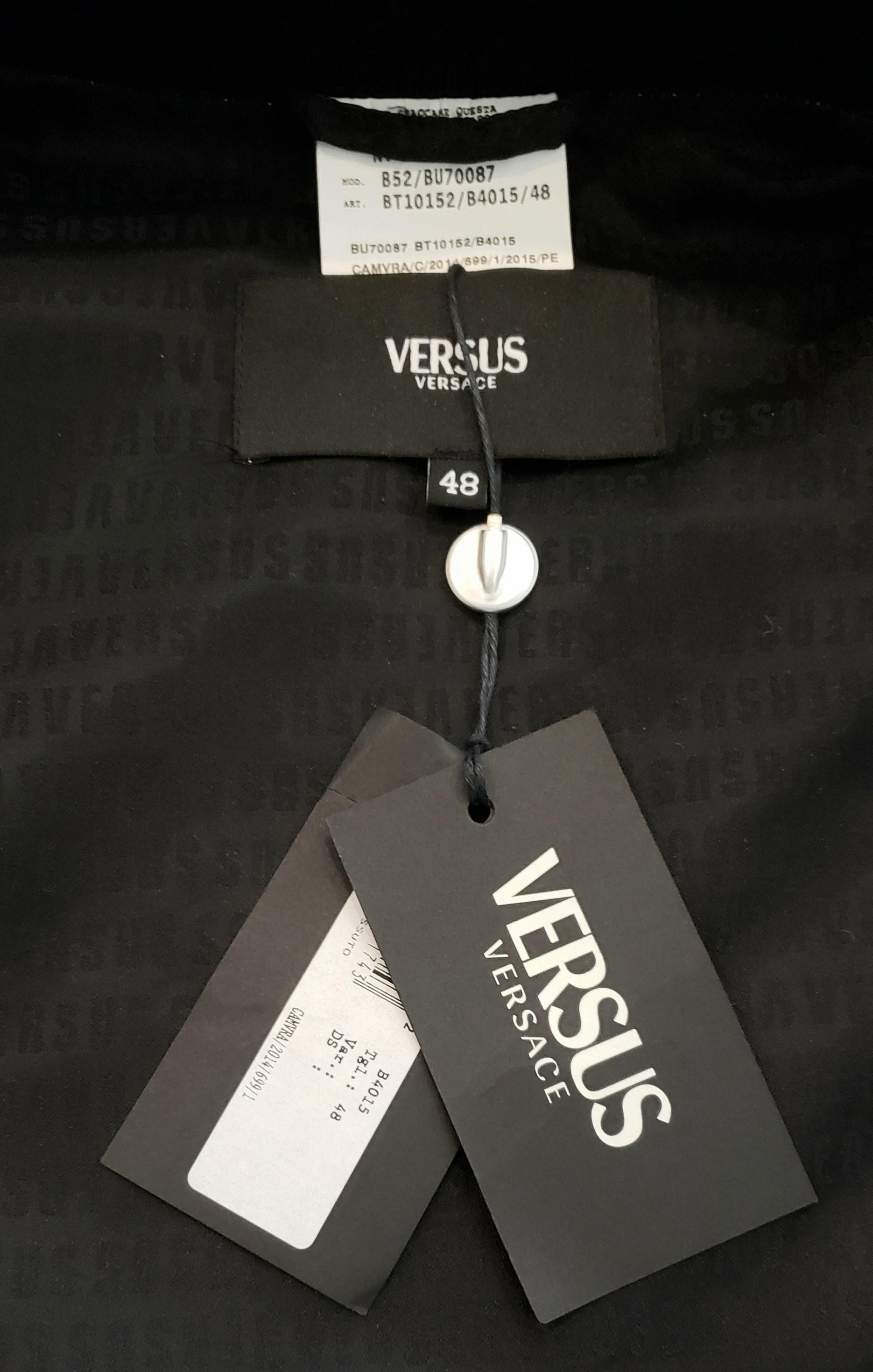 NEUES VERSACE VERSUS GRÜNE LION BOMBER JACKE Gr. 48 - 38 (M) im Angebot 3