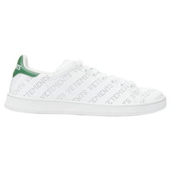 new VETEMENTS 2018 Demna logo perforato Stan Smith low top sneaker EU38