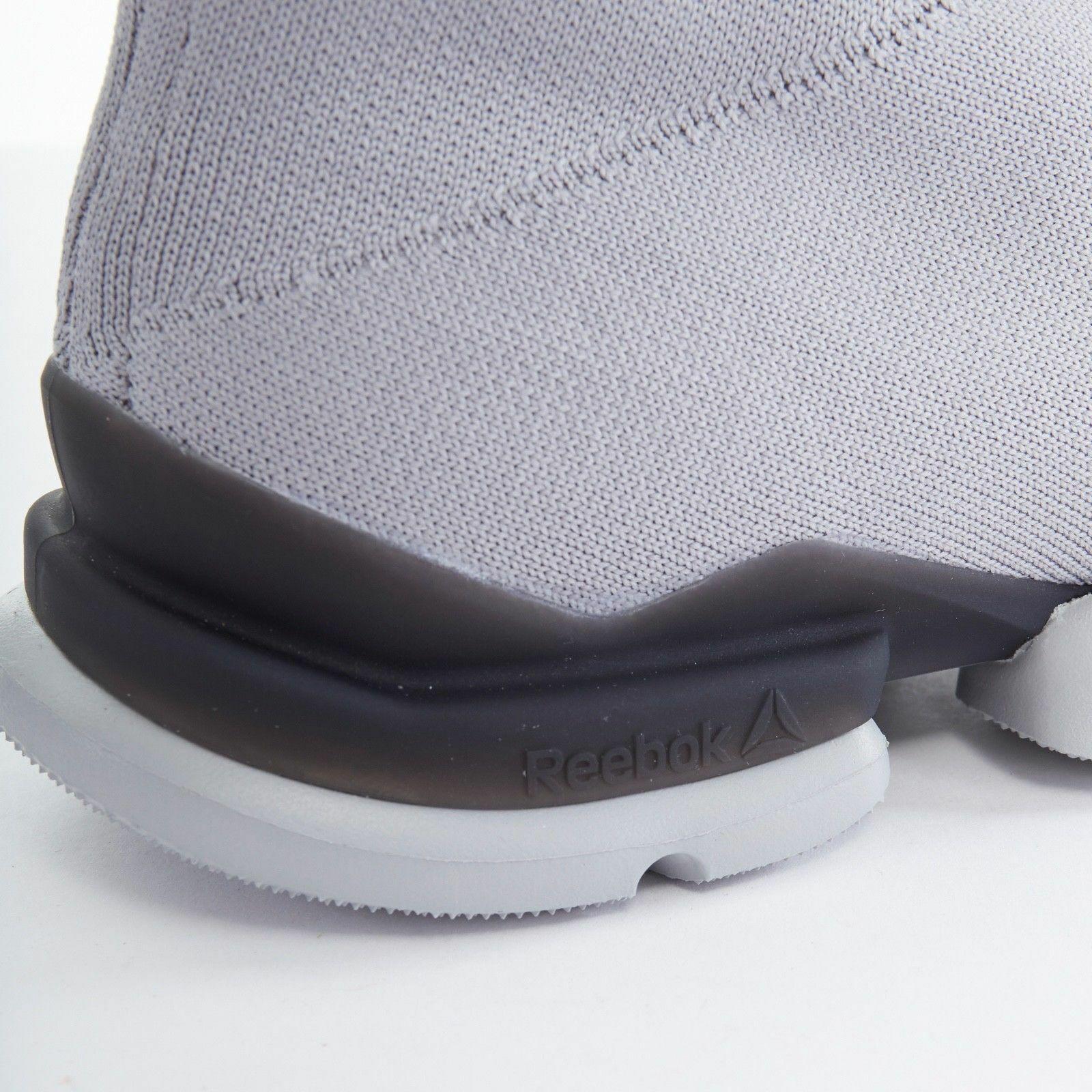 new VETEMENTS REEBOK Sock Runner grey sock knit speed trainer sneakers shoe EU42 4