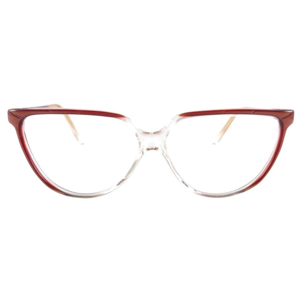 New Vintage Alain Delon Romy 606 Rx Translucent  Italy Sunglasses For Sale