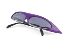 New Vintage Alain Mikli 0104637 Grace Jones Made in France Sunglasses 1980's